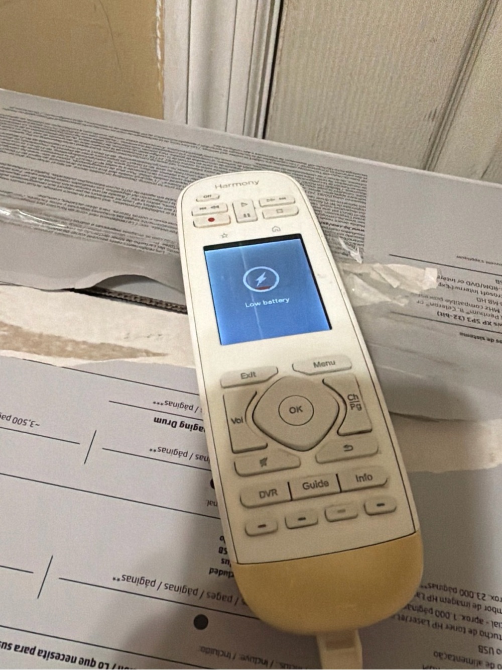 Logitech Harmony N-R0007 Ultimate Touch Screen Universal Remote Control ONLY